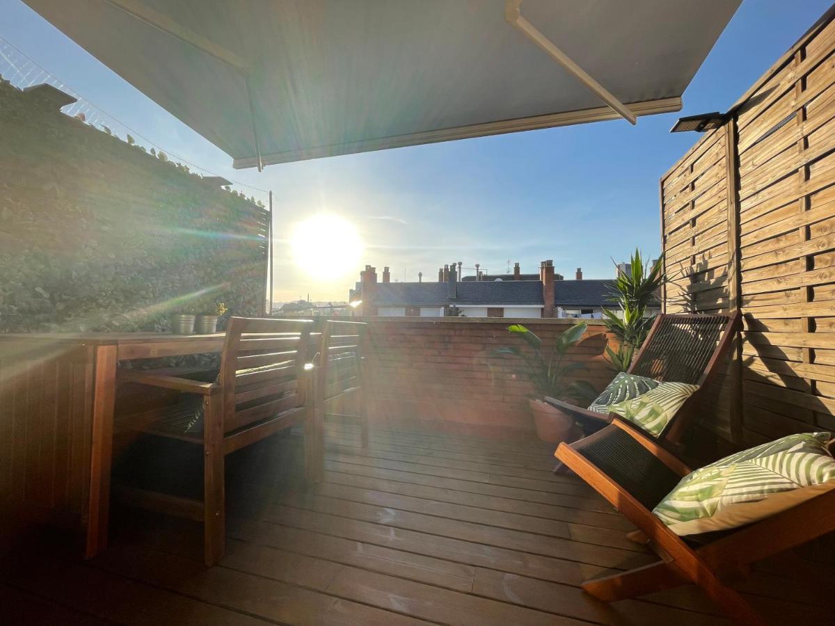 Barcelona Penthouse Private Terrace Sustainable Stay Keyless Access Exterior photo