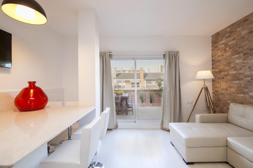 Barcelona Penthouse Private Terrace Sustainable Stay Keyless Access Exterior photo